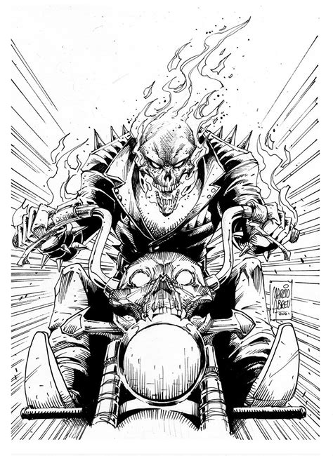 Ghost Rider by MARCIOABREU7 on DeviantArt .